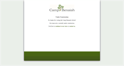 Desktop Screenshot of campbenaiah.org.au